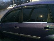 Ford Fiesta 2002–2008 Ārējās logu apmales (4 gab., nerūsējošais tērauds) Carmos - turku teras foto 4