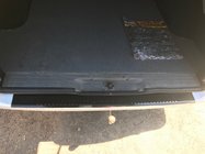 Mercedes Vito W639 2004–2014 Aizmugurējā bampera aizsarguzlika ar ieloci (DDU, plastmasa) Matēta foto 2