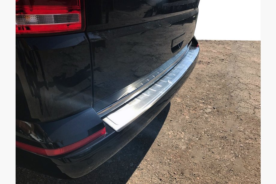 Volkswagen T6 2015–2024 Aizmugurējā bampera aizsarguzlika Omsa matēta (1 durvis, nerūsējošais tērauds) Image