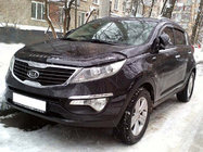 Kia Sportage 2010–2015 Motora pārsega deflektors VIP foto 1