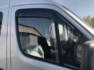 Mercedes Sprinter W906 2006–2018 Līmējamie logu vēja deflektori (2 gab., Niken) foto 1