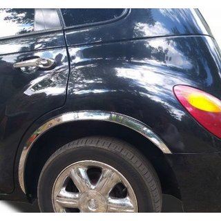 Riteņu arku uzlikas (4 gab., nerūsējošais tērauds) Chrysler PT Cruiser 2000–2010 foto 4