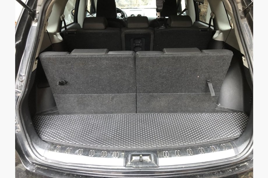 Nissan Qashqai 2007–2010 Bagāžnieka paklājiņš +2 (īss, EVA, melns) Image