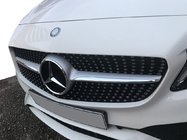 Mercedes C-class W205 2014–2021 Priekšējais režģis Diamond Silver (Avantgarde/AMG-Line/C43 AMG) 2018+, ar kameru foto 7