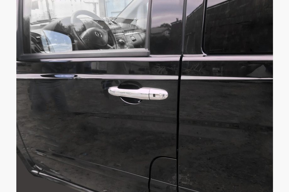 Mercedes Viano 2004–2014 Durvju rokturu uzlikas (nerūsējošais tērauds) Image