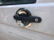 Volkswagen T5 2010–2015 Uzlikas zem durvju rokturiem (nerūsējošais tērauds) 4 gab. OmsaLine – itāļu nerūsējošais tērauds foto 4