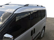 Fiat Doblo II 2010–2022 IZPĀRDOŠANA!!! Jumta reliņi pelēks metāliskais Standarta bāze foto 1