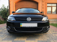 Volkswagen Jetta 2011–2018 Pretmiglas lukturu uzlikas (2 gab., nerūsējošais tērauds) foto 1