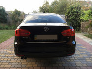 Volkswagen Jetta 2011–2018 Bagāžnieka malas uzlika (nerūsējošais tērauds) 2011–2014 foto 2