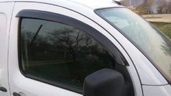 Renault Kangoo 2008–2020 Logu vēja deflektori (2 gab., DDU-CBR) foto 5