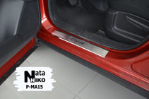 Mazda CX-5 2017–2025 Sliekšņu uzlikas Nataniko (4 gab., nerūsējošais tērauds) foto 2