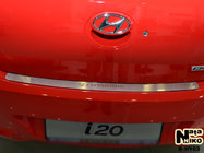 Hyundai I-30 2007–2011 Aizmugurējā bampera uzlika Nataniko (nerūsējošais tērauds) foto 1