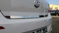 Hyundai I-20 2012–2014 Bagāžnieka malas uzlika (nerūsējošā tērauda) foto 2