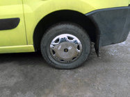 Citroen Jumpy 2007–2017 Riteņu dekoratīvie pārsegi no nerūsējošā tērauda (4 gab.) foto 3