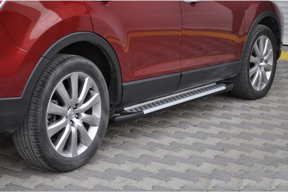 Mazda CX-9 2007–2016 Sānu pakāpieni Allmond Grey (2 gab., alumīnijs) Image