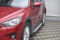 Mazda CX-5 2012–2017 Sānu pakāpieni Allmond Grey (2 gab., alumīnijs) foto 1