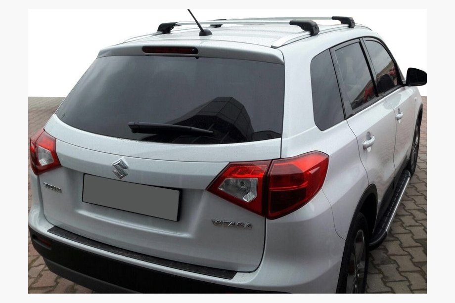 Toyota Rav 4 2019–2025 Šķērsstieņi integrētajām jumta reliņām, slēdzami ar atslēgu (2 gab.) Melns Image