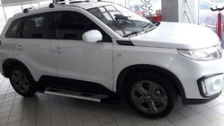 Suzuki Vitara 2015– Sānu pakāpieni Bosphorus OLD Grey (2 gab., alumīnijs) foto 2