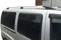 Fiat Doblo I 2001–2005 Hromēti jumta reliņi Plastmasas stiprinājuma kājas foto 1