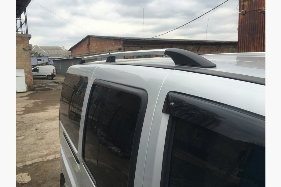 Fiat Doblo I 2005–2010 Hromēti jumta reliņi Foto 6