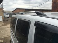 Fiat Doblo I 2001–2005 Hromēti jumta reliņi Plastmasas stiprinājuma kājas foto 3