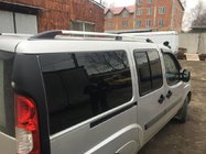 Fiat Doblo I 2001–2005 Hromēti jumta reliņi Plastmasas stiprinājuma kājas foto 5