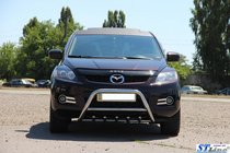 Mazda CX-9 2007–2016 Priekšējais kengurustienis WT003 (nerūsējošais tērauds) foto 2