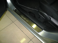 Mazda 6 2003–2008 Sliekšņu uzlikas Nataniko (4 gab., nerūsējošais tērauds) foto 1