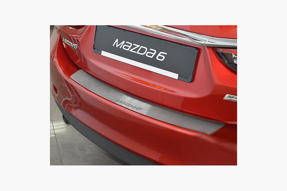Mazda 6 2012–2024 Aizmugurējā bufera uzlika Nataniko (4D, nerūsējošais tērauds) Image