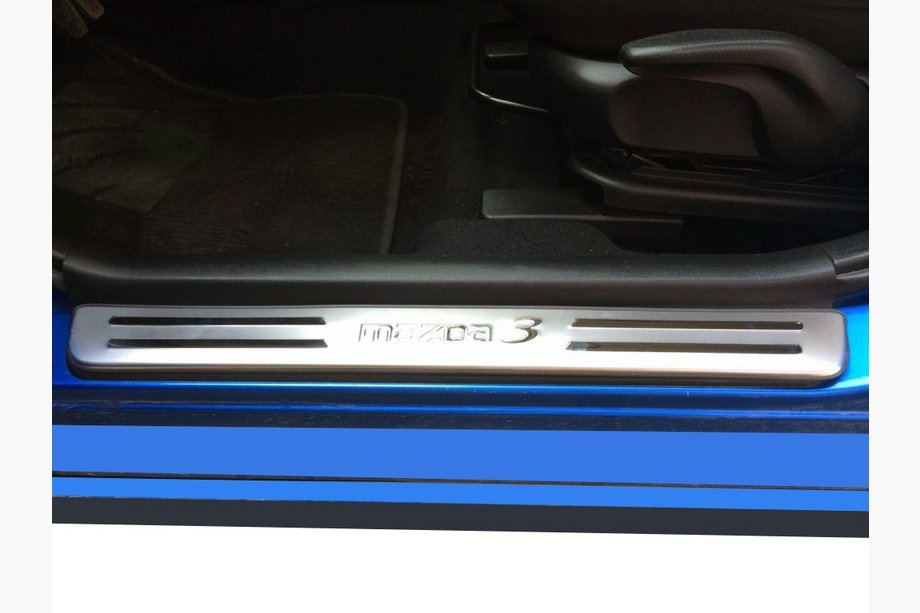 Mazda 3 2003–2009 Libao durvju sliekšņu uzlikas (4 gab., nerūsējošais tērauds) Image