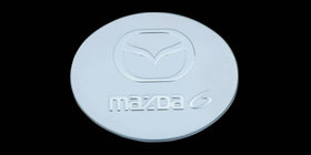 Mazda 6 2003–2008 Degvielas uzpildes lūkas uzlika (nerūsējošais tērauds) foto 1
