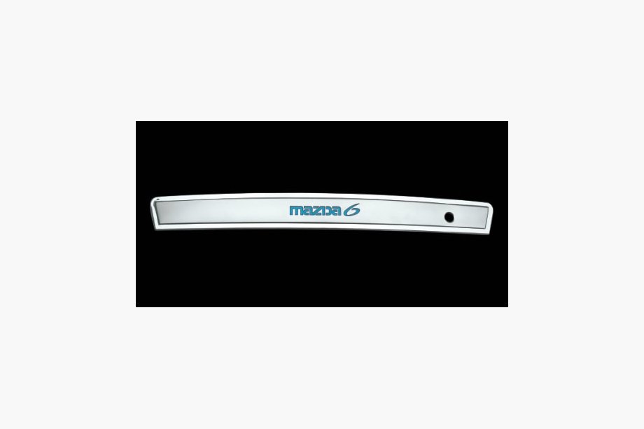 Mazda 6 2003–2008 Hroma dekoratīvā līste ar zilu apgaismojumu (plastmasa) Image