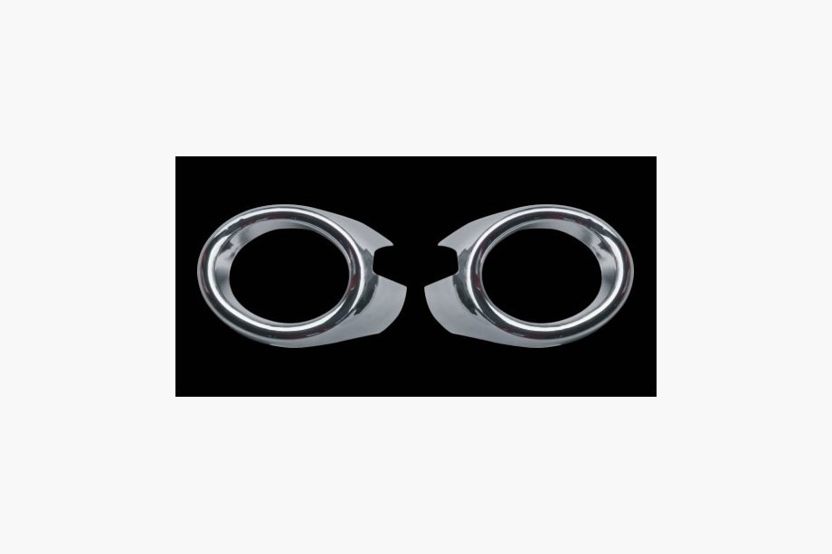 Mazda 3 2003–2009 Hromētas miglas lukturu uzlikas (2 gab., plastmasa) Image