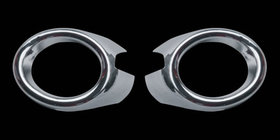 Mazda 3 2003–2009 Hromētas miglas lukturu uzlikas (2 gab., plastmasa) foto 1