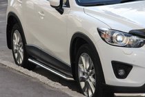 Mazda CX-3 2015– Sānu pakāpieni KB001 (nerūsējošais tērauds) foto 1