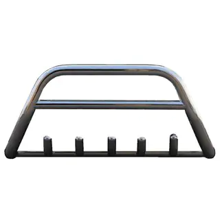 Priekšējais bullbar WT003 (nerūsējošais tērauds) foto 4