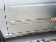 Renault Trafic 2001–2015 Durvju moldingi (4 gab., hromēta plastmasa) foto 6