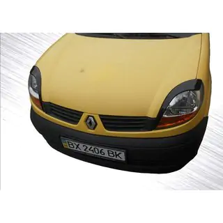 Priekšējo lukturu uzacis (2 gab., melns ABS) (2003-2008)