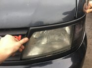 Mercedes Vito W638 1996–2003 Lukturu uzacis (melnas) Spīdīgi melns foto 4