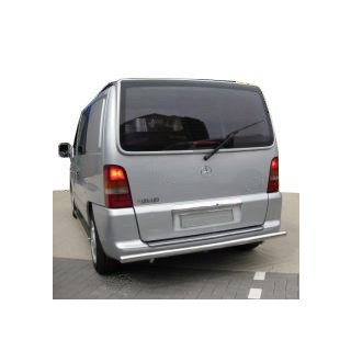 Aizmugurējais aizsargloks AK002 (nerūsējošais tērauds) Mercedes Vito W638 1996–2003 foto 1