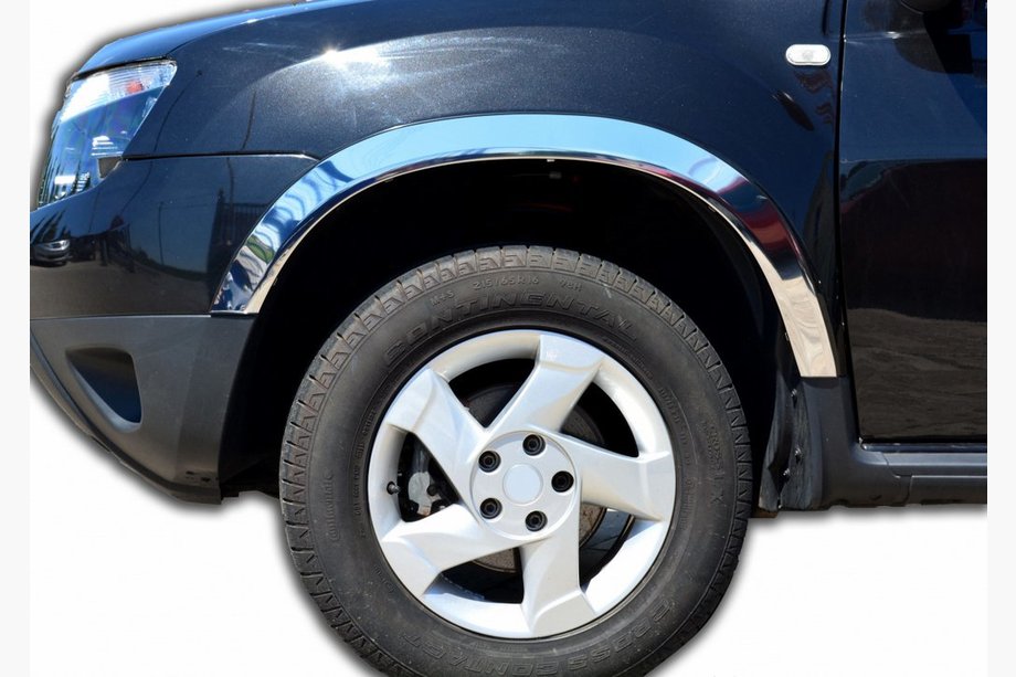 Renault Duster 2008–2017 Arku uzlikas (4 gab., nerūsējošais tērauds) Image