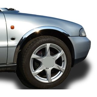 Riteņu arku uzlikas (4 gab., nerūsējošais tērauds) Audi A4 B5 1994–2001 foto 1