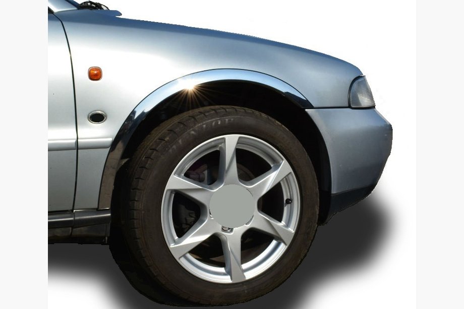 Audi A4 B5 1994–2001 Riteņu arku uzlikas (4 gab., nerūsējošais tērauds) Image