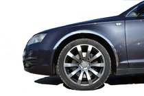 Audi A6 C6 2004–2011 Riteņu arku uzlikas (4 gab., nerūsējošais tērauds) foto 1
