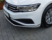 Volkswagen Passat B8 2015–2023 Priekšējā bampera hroma uzlikas (2019+, 3 gab., nerūsējošais tērauds) foto 1