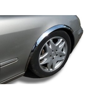 Riteņu arku uzlikas (4 gab., nerūsējošais tērauds) Mercedes S-сlass W220 1998–2005 foto 1