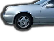 Mercedes CLK W208 1997–2002 Riteņu arku uzlikas (4 gab., nerūsējošais tērauds) foto 1