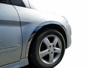 Mercedes B-class W246 2011–2018 Riteņu arku uzlikas (2011-2014, 4 gab., nerūsējošais tērauds) foto 1