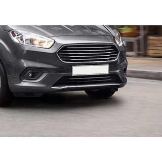 Hromēti bampera aizsarguzlikas OmsaLine (2018↗, 2 gab., nerūsējošais tērauds) Ford Courier 2014–2023 foto 1