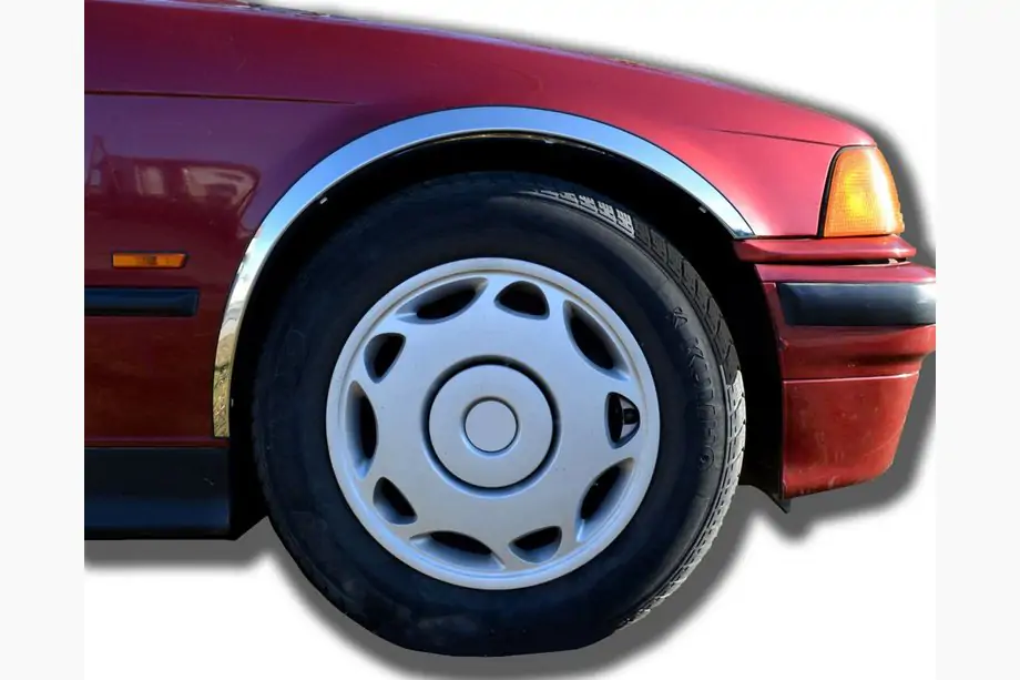 BMW 3. sērija E36 1990–2000 Riteņu arku uzlikas (4 gab., nerūsējošais tērauds) Image